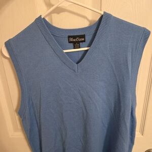 Blue Ocean blue sweater vest